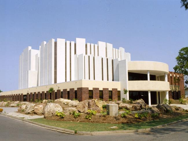 Pilbeam Theatre circa 1979 around the time of the opening.