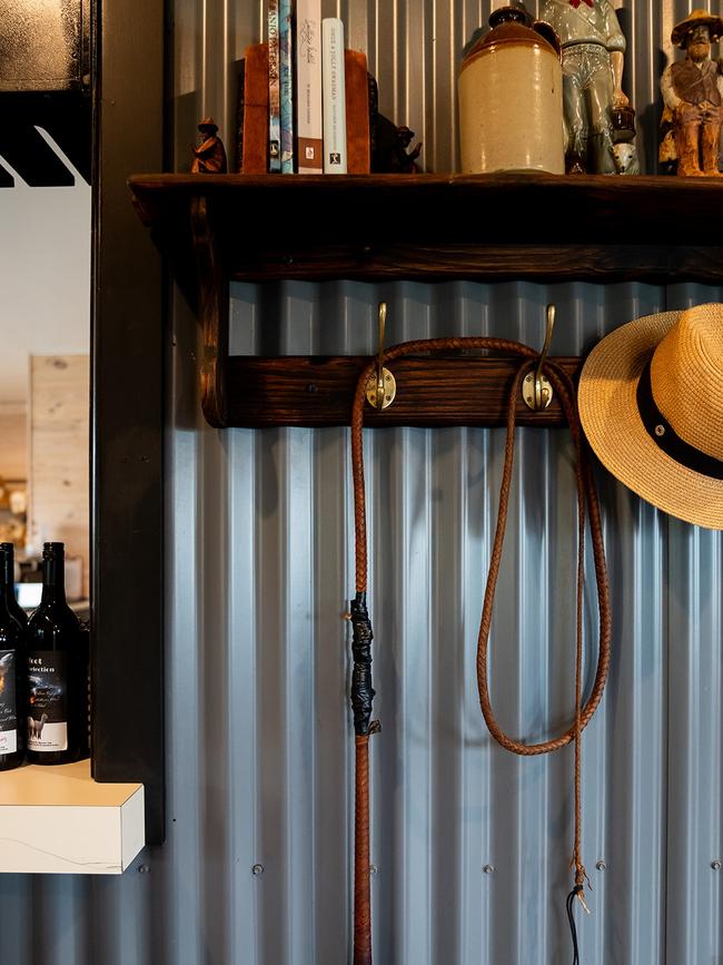 The interior at Swagman Country Dining is very in-keeping with the locale.