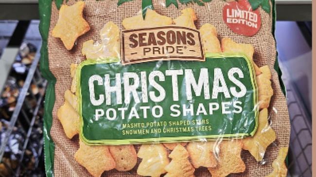 The Christmas potatoes at ALDI everybody wants. Image: Facebook / Addicted To Bargains