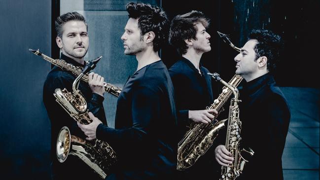 Signum Saxophone Quartet. Picture: Andrej Grilc, supplied