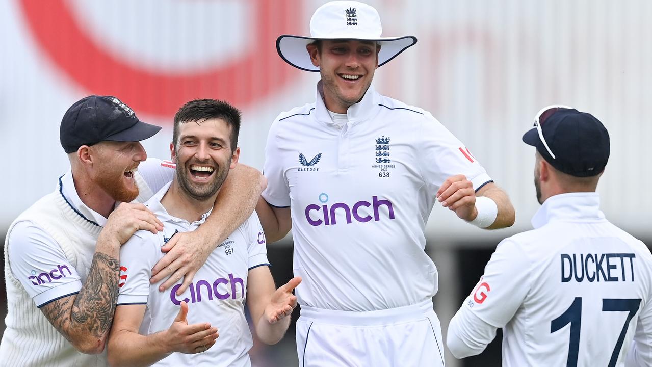 It’s been all the home side since lunch. (Photo by Gareth Copley/Getty Images)