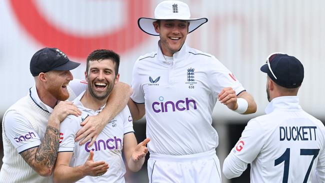 It’s been all the home side since lunch. (Photo by Gareth Copley/Getty Images)