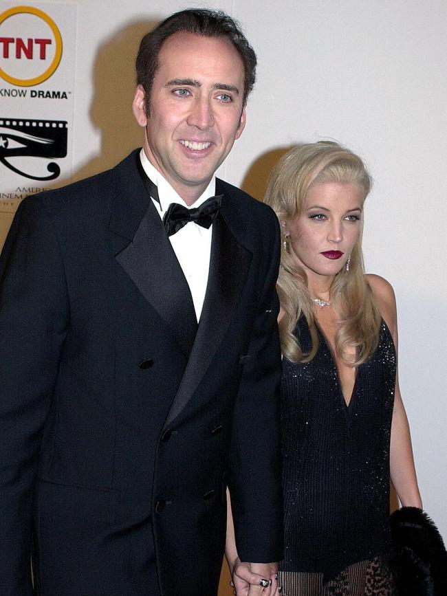 … Presley and Cage, just 108 days. Picture: AP