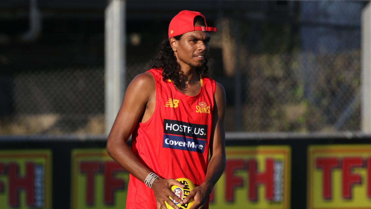 As part of Gold Coast’s Darwin zone, Lloyd Johnston played for both the NT Thunder and the Suns Academy. Picture: Gold Coast Suns