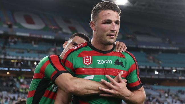 Phil Gould reckons South Sydney look exhausted. Photo: Mark Metcalfe/Getty Images