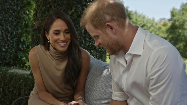 The Duke and Duchess looked happy together despite claims they have taken time apart. Credit: Responsible Technology Youth Power Fund/Vimeo