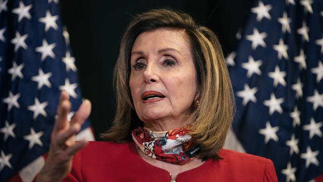 Speaker of the House Nancy Pelosi is one of the 2020 election’s biggest losers. Picture: AFP