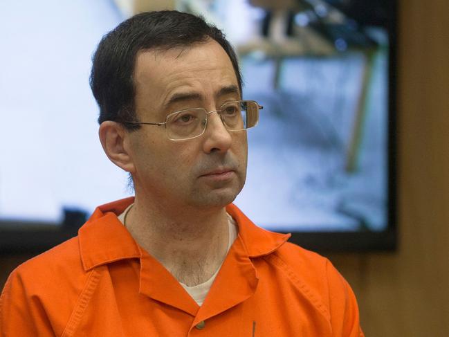 Former USA Gymnastics doctor Larry Nassar. Picture: Rena Laverty/AFP