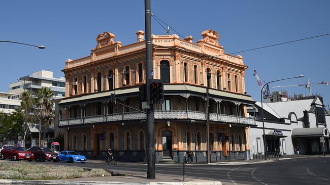 There are plans to build two towers behind the Newmarket Hotel. Picture: Naomi Jellicoe