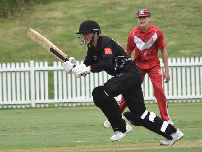 Jacob Thompson sets off. Picture: Sean Teuma