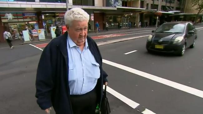 Victor Higgs outside court in Sydney. Picture: Nine News