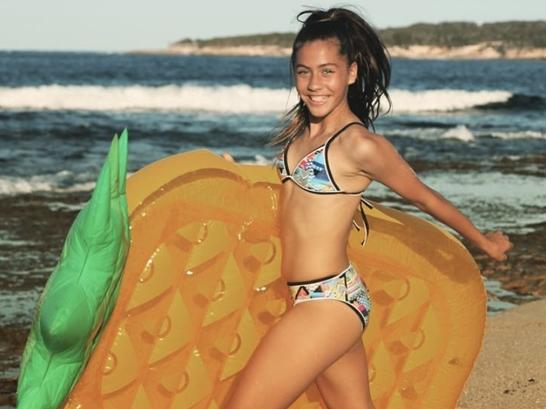 Sydney model and influencer Jayla Rose Li On Wing has made a name for herself, and she’s just 13 years old. Picture: Supplied