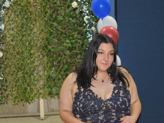 Katelin Fawdon at Stanthorpe State High School's 2023 formal (Photo: NRM)