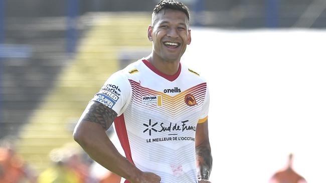 Israel Folau was widely criticised for his social media post. Picture: Getty Images