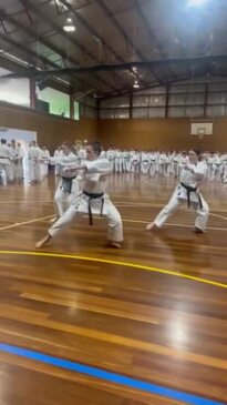 Qld 2024 karate ch'ships at Childers (second video)