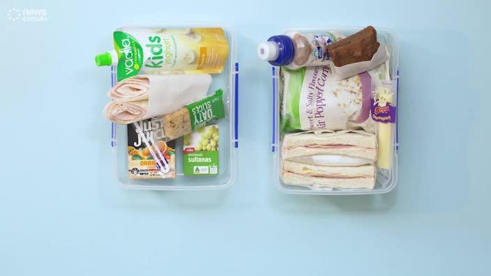 Which lunchbox is 'healthier'? 