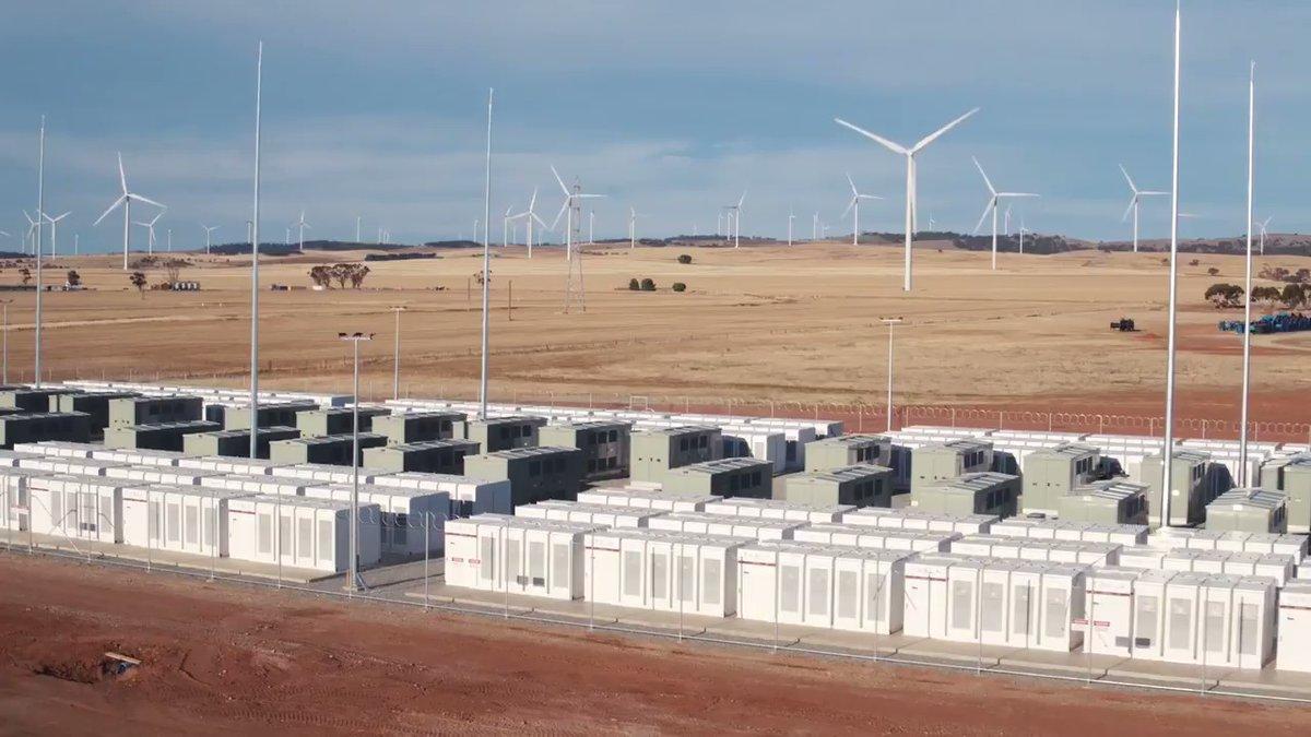 South Australia Opens World's Biggest Lithium Ion Battery. Credit — Jay Weatherill via Storyful