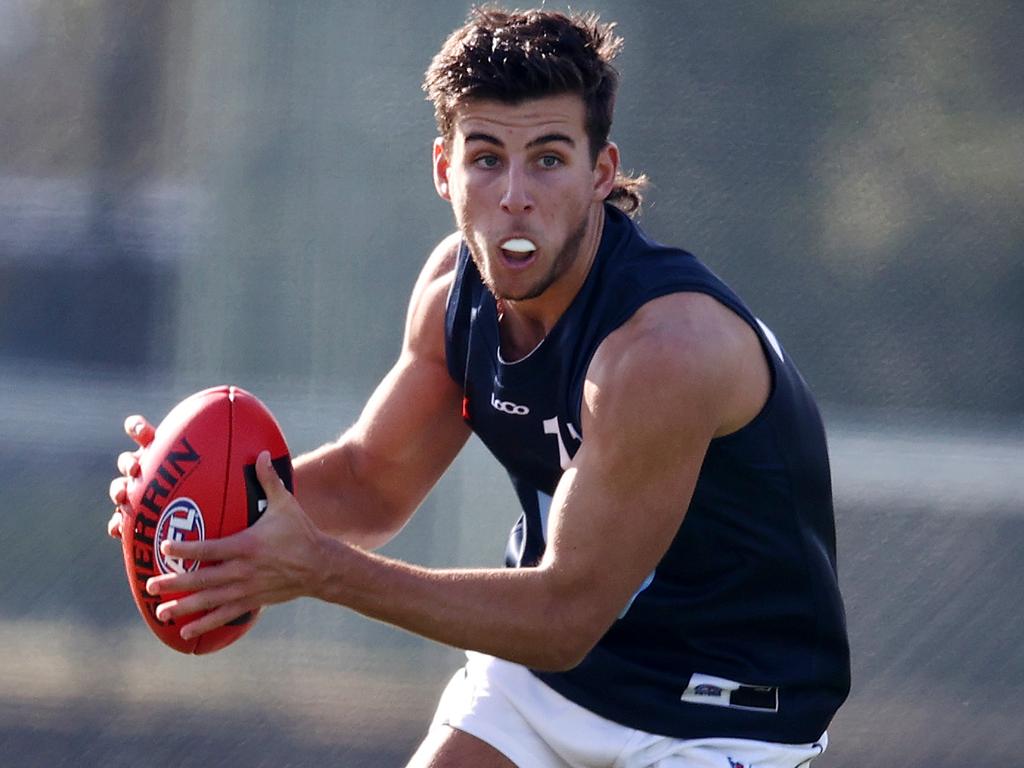 Son of a gun Nick Daicos is certain to be a Pie. Picture: Michael Klein