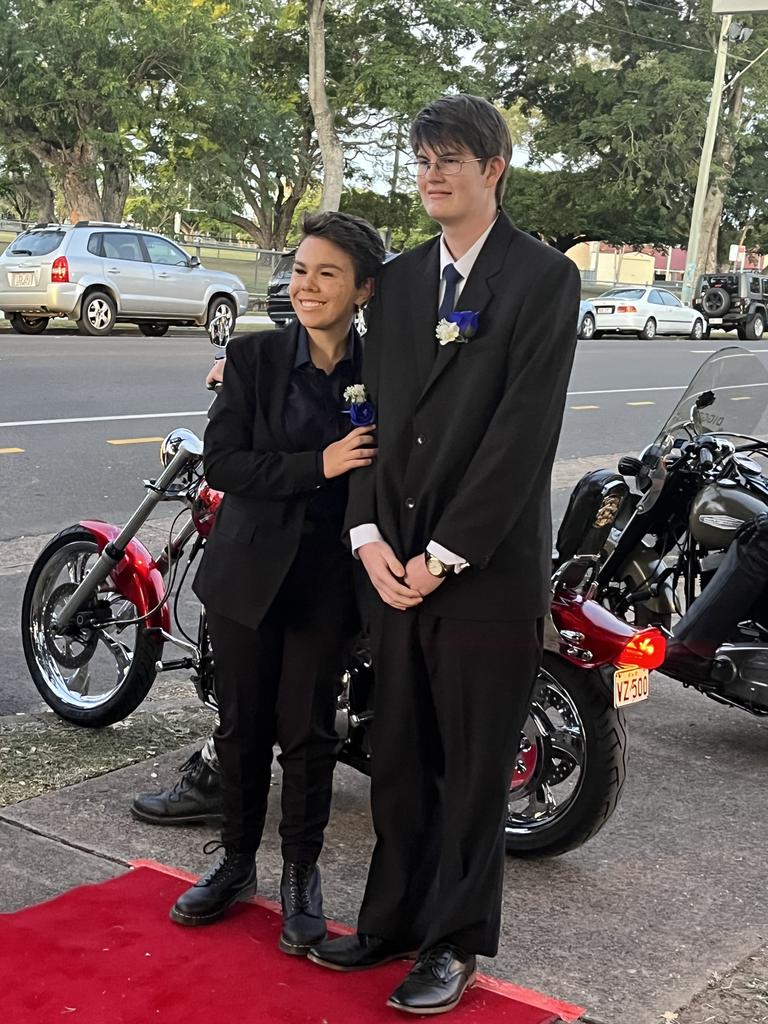 The students of Maryborough State High School celebrate their formal.