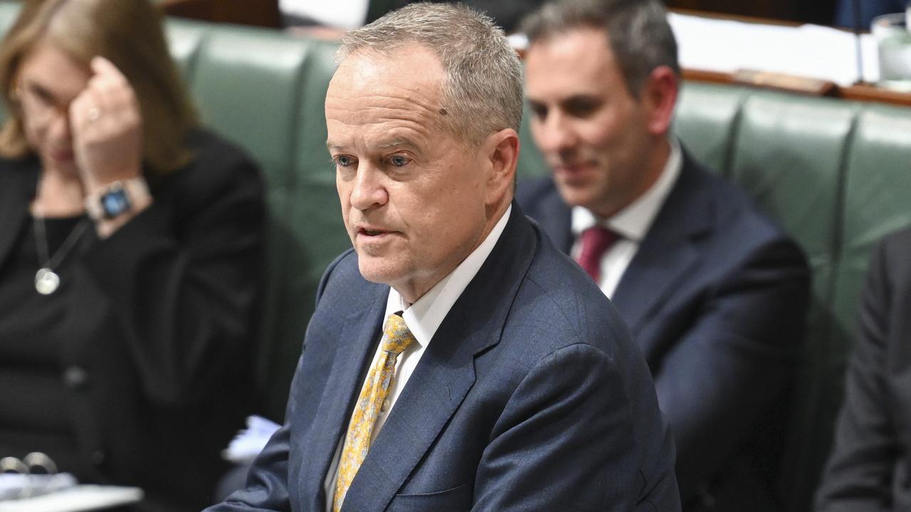 NDIS and Government Services Minister Bill Shorten. Picture: NewsWire / Martin Ollman