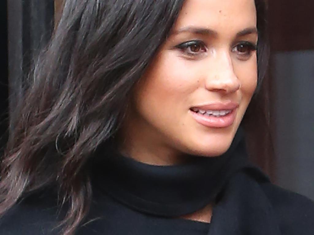 Meghan Markle could be evacuated if Brexit turns bad. Picture: Trevor Adams