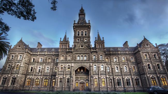 Ormond College is well known for its lush grounds and historic buildings. Picture: Eivind Dovik