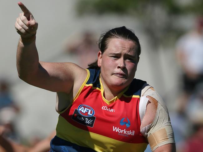 AFLW : Pies v Crows Sarah Perkins Picture:Wayne Ludbey