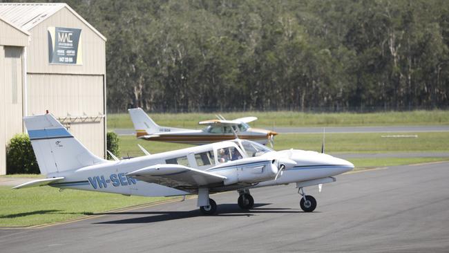 Angel Flight volunteers have flown crucial supplies into northern NSW to help flood victims. Picture: Liana Boss