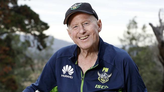 Former NRL coach Peter Mulholland talking about his cancer battle. Photos by Chris Pavlich for The Daily Telegraph