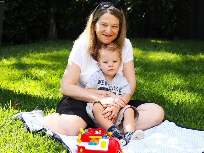 Julie Michael and her son Oliver. She found a better health insurance deal and says loyalty is non-existent with current providers.