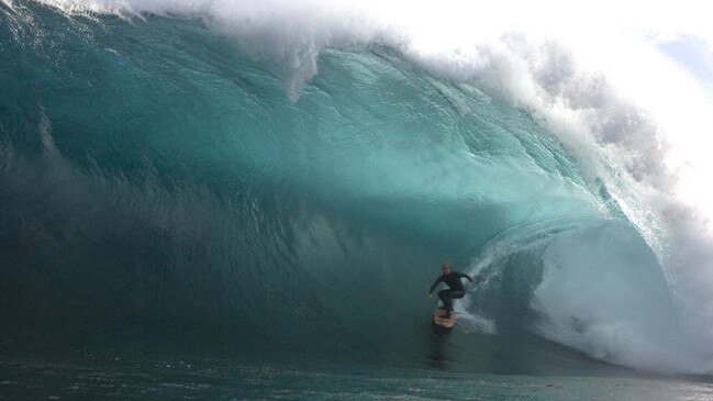 Big wave surfer Russell Bierke. Picture: O'Neill/Nick Green