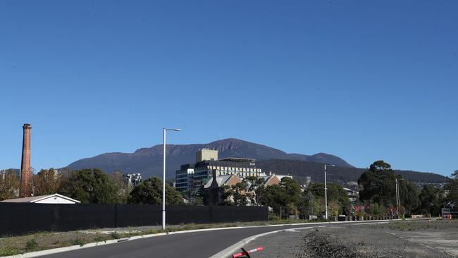 Macquarie Point and surrounds. This will be the site of the AFL stadium in Hobart. Picture: Nikki Davis-Jones