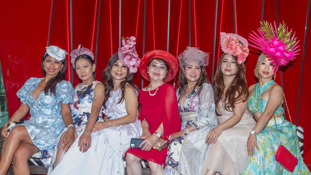 Melbourne Cup at the Emporium Hotel, South Bank. Photo: Stephen Archer