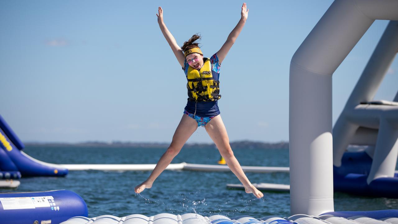 redcliffe inflatable water park