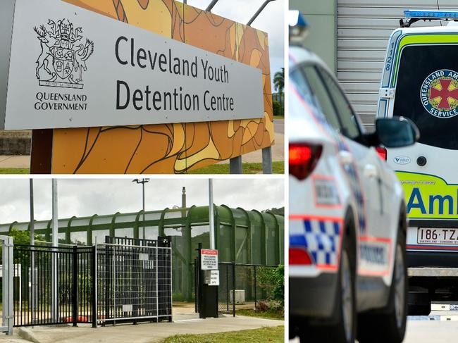 A female staffer had her head brutally bashed with a radio at Cleveland Youth Detention Centre.