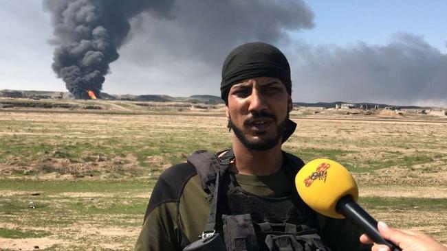 Falah Aziz claims to have killed more than 130 jihadis in Iraq. Picture: Expressen                        <a capiid="17042251efcafc7e40d4bd7c1be3c1ae" class="capi-video">A vengeful Iraqi called the “The Beheader” has told how easily he executes his enemies.</a>