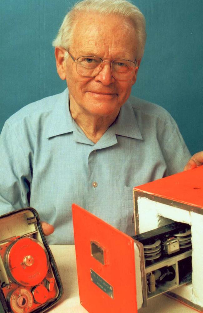 David Warren, inventor of the black box flight data recorder.