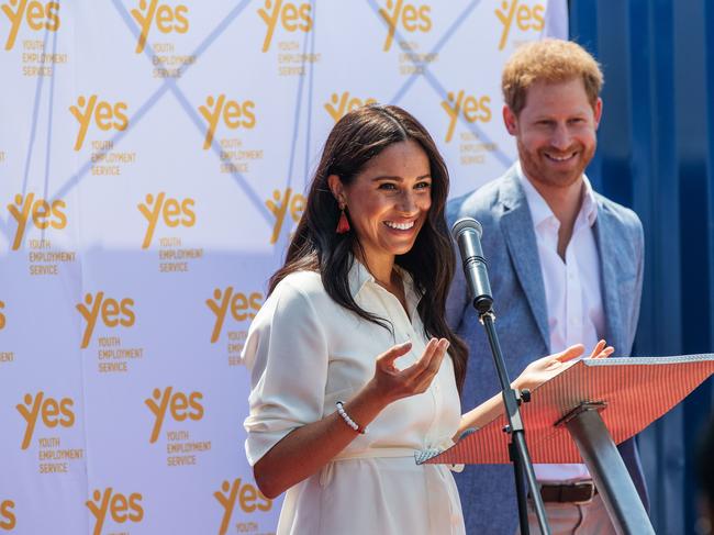 Meghan Markle is suing Britain's Mail On Sunday newspaper over the publication of a private letter, her husband Prince Harry has said, warning they had been forced to take action against “relentless propaganda”. Photo: Michele Spatari