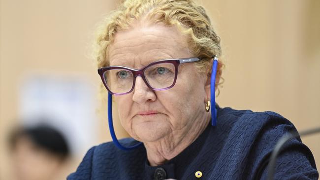 QUT Vice-Chancellor Professor Margaret Sheil. Picture: NewsWire / Martin Ollman