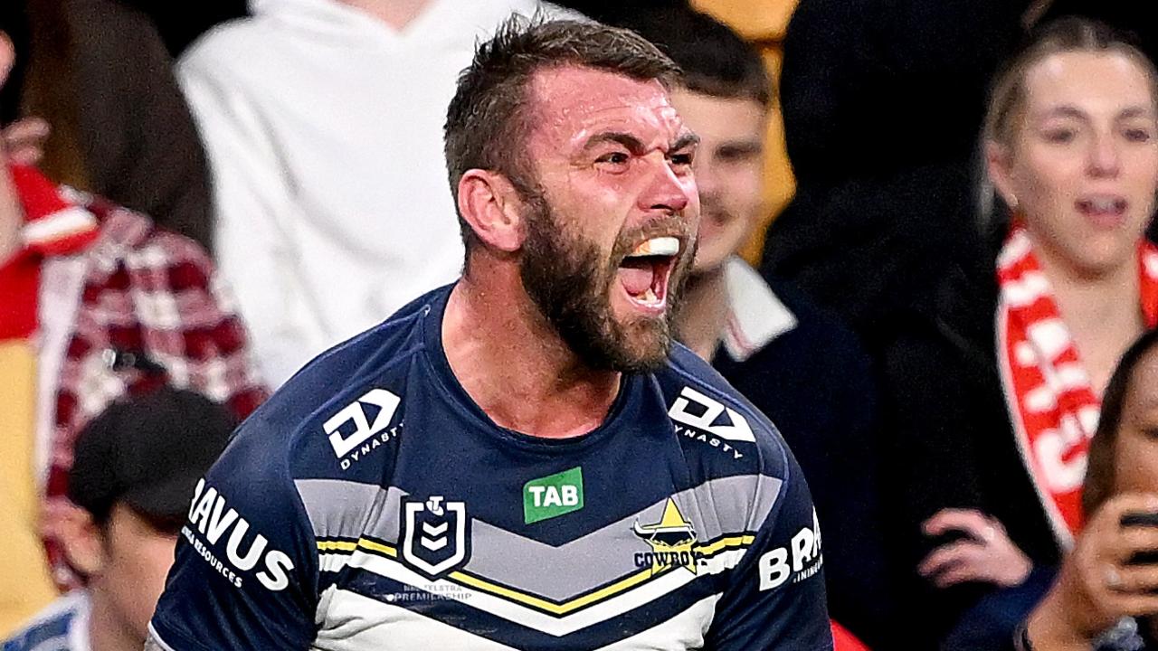 Kyle Feldt won a pre-season contest to secure his start for Round 1. Picture: Getty Images