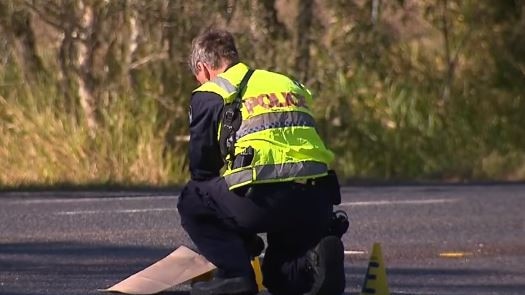 Police are appealing for witnesses to the fatal hit and run. Picture: 9 News