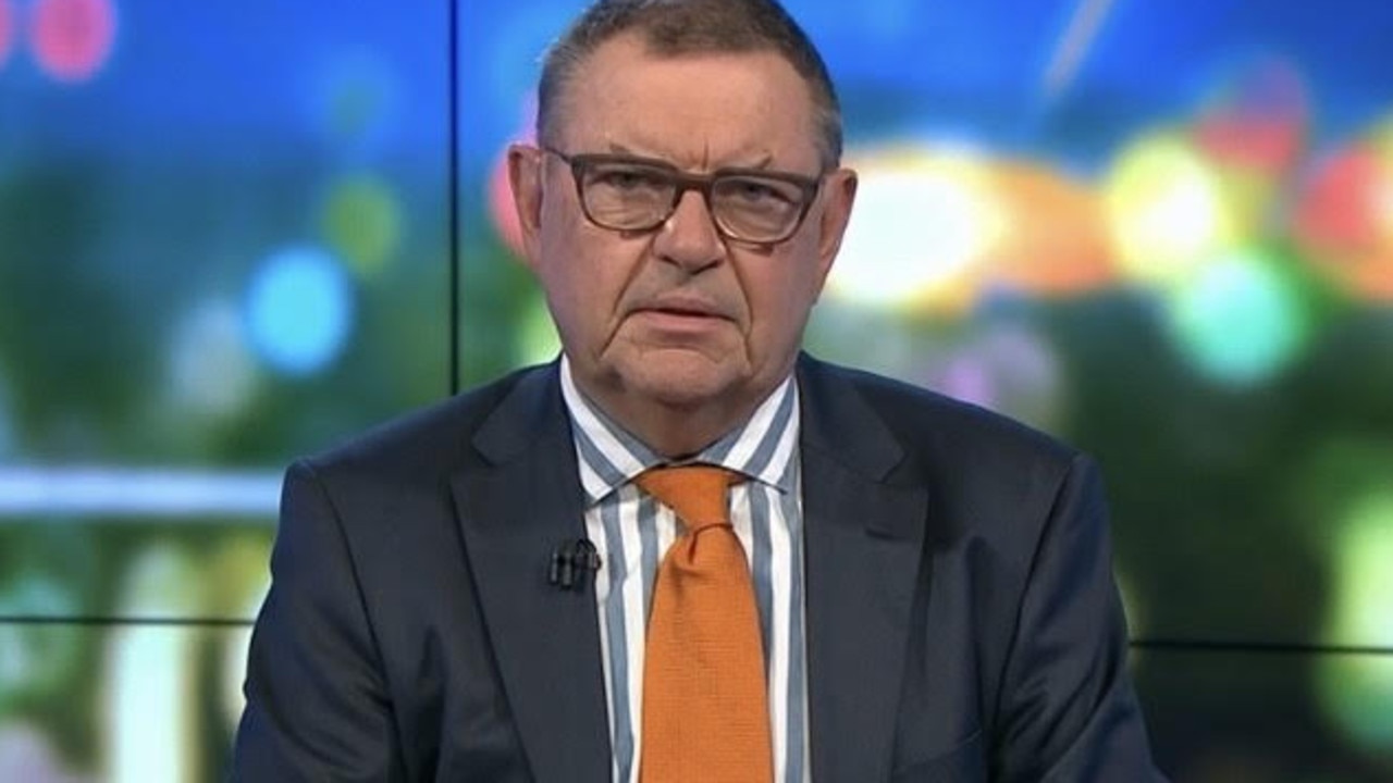 Steve Price was visibly annoyed at Sydney-siders who weren't taking lockdown seriously. Picture: Channel 10