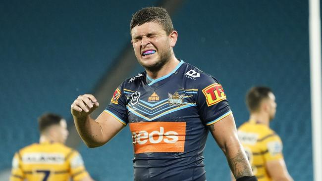 Ash Taylor strugglede to live up to the expectations at the Titans. Picture: AAP Image/Dave Hunt