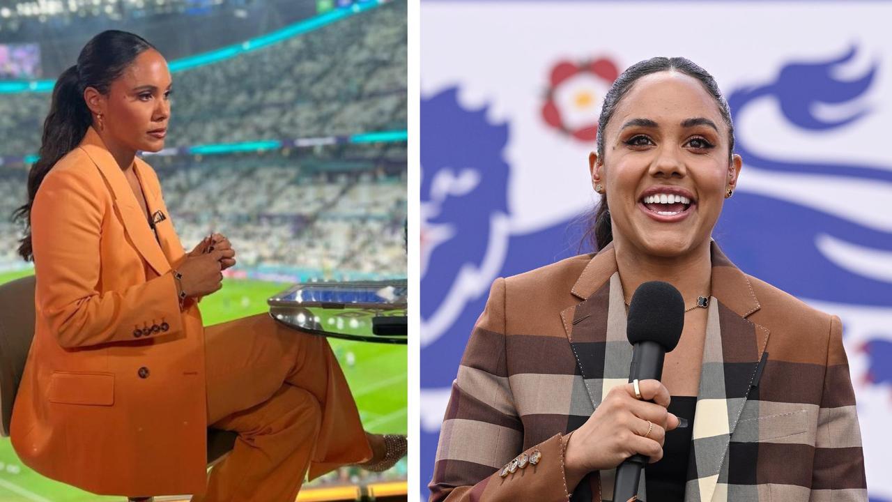 Alex Scott has landed in hot water with her boss. Photo: Getty Images and