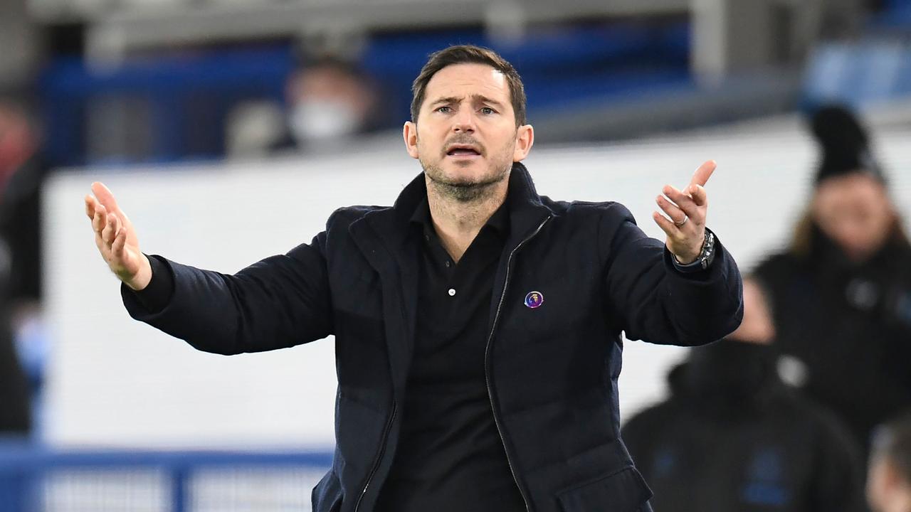 Chelsea head coach Frank Lampard. (Photo by PETER POWELL / POOL / AFP)
