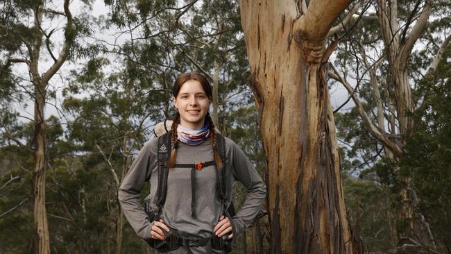 Nelly Brett 17. Nelly Brett 17 with her dad Gavin Brett who recently finished climbing all 158 Abel mountains around Tasmania – the first father and daughter to do so and Nelly has become the youngest to do this feat too. Picture: Nikki Davis-Jones