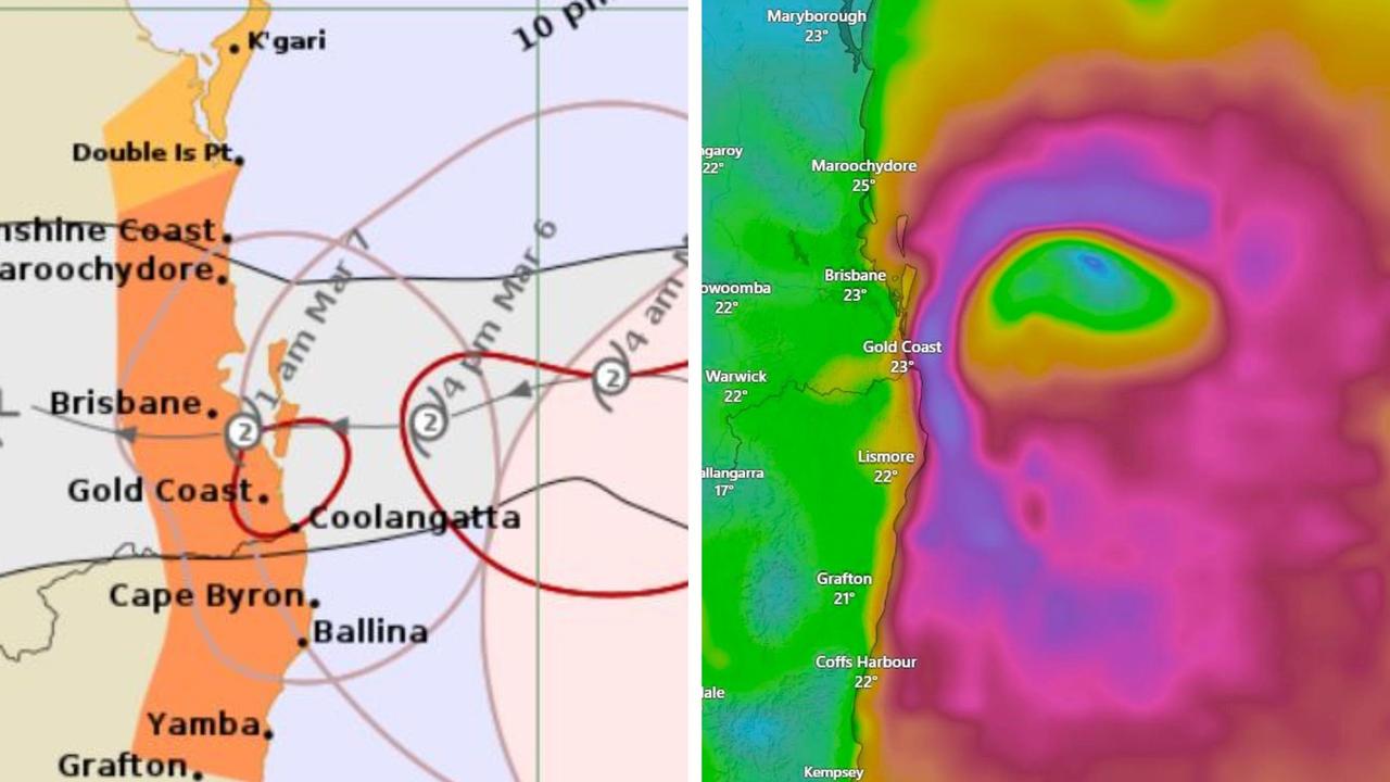 Tropical Cyclone Alfred slows off coast but may yet strengthen