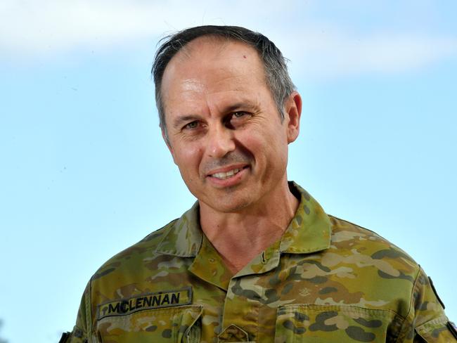 3rd Brigade Change of Command Ceremony at Lavarack Barracks. Brigadier Ben McLennan is the new Commanding Officer of 3rd Brigade. Picture: Evan Morgan