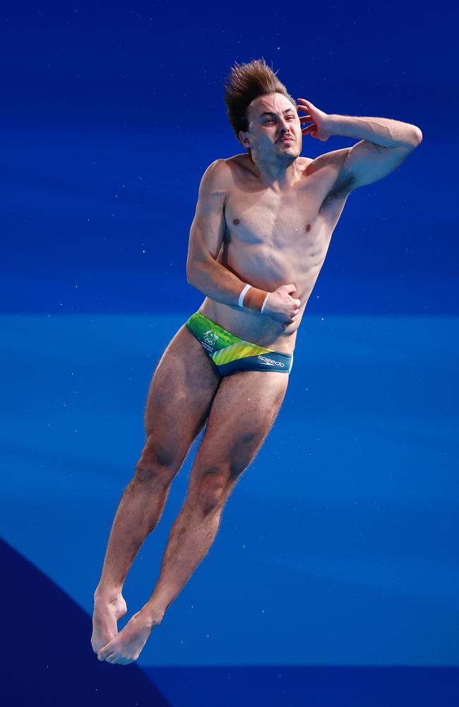 Kurtis Mathews makes the 3m diving final. Picture: Maddie Meyer/Getty Images