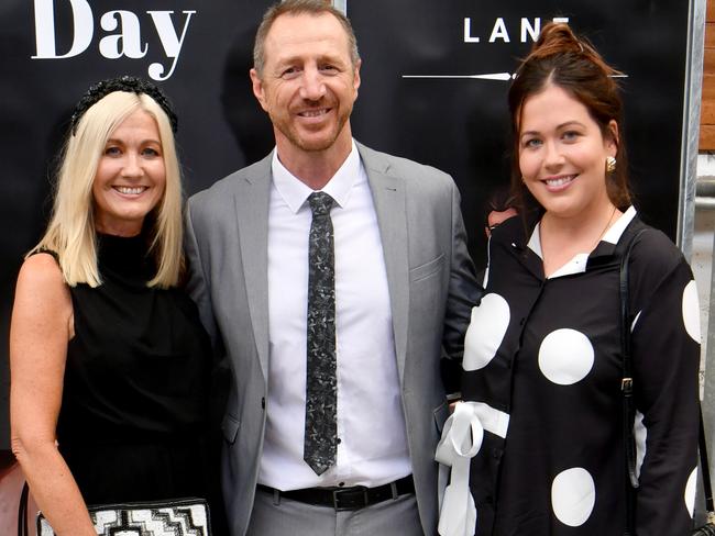 Melissa, Martin and Candice Locke. Picture: Evan Morgan